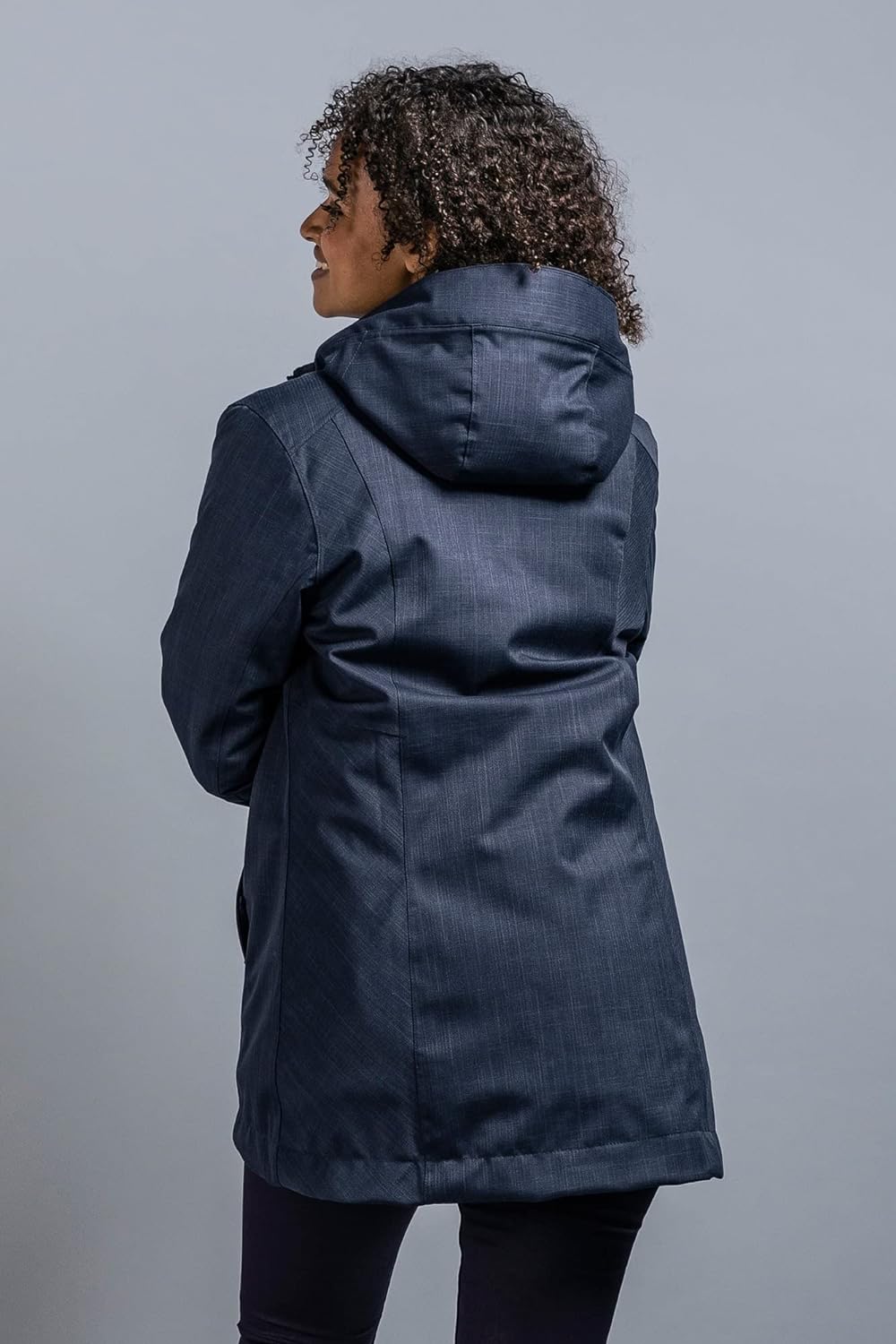Tatonka Naika Womens 3in1 Coat 36 grey blue, 36 grey blue
