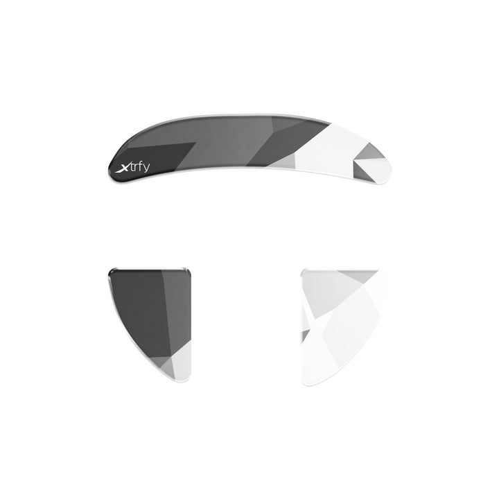 Xtrfy Glass Skates, Selbstklebende Mausfüsse, Passend für MZ1/MZ1 Wireless Xtrfy MZ1 RGB/MZ1 Wireles