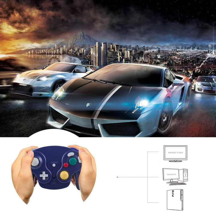 Wireless Gamecube Controller Ersatz 2.4G Bluetooth NGC Gamepad Joystick GC Controller Gamecube Pad G