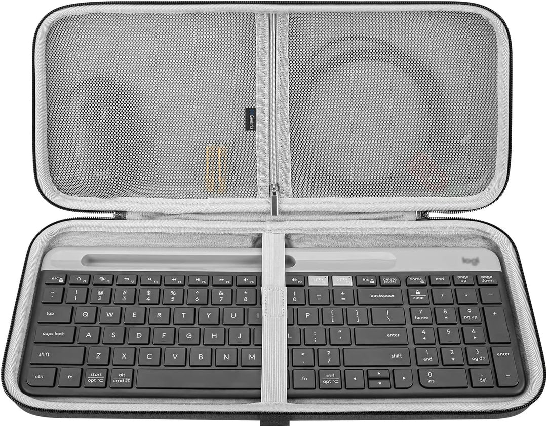 GEEKRIA Tastaturhülle kompatibel mit Logitech MK470 Slim Wireless, K585, K580 Multi-Device Slim Wire