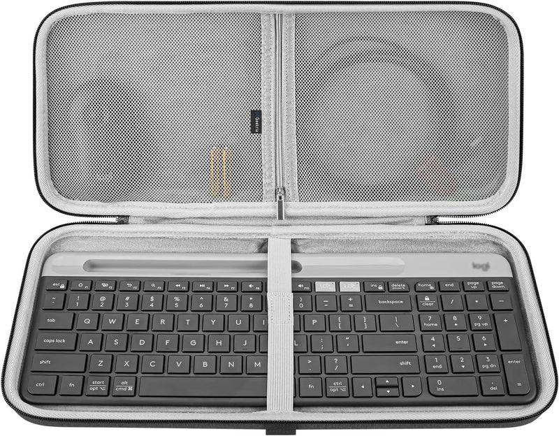 GEEKRIA Tastaturhülle kompatibel mit Logitech MK470 Slim Wireless, K585, K580 Multi-Device Slim Wire