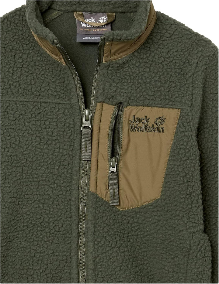 Jack Wolfskin Unisex Kinder Ice Cloud Unterjacken 140 Thyme Green, 140 Thyme Green