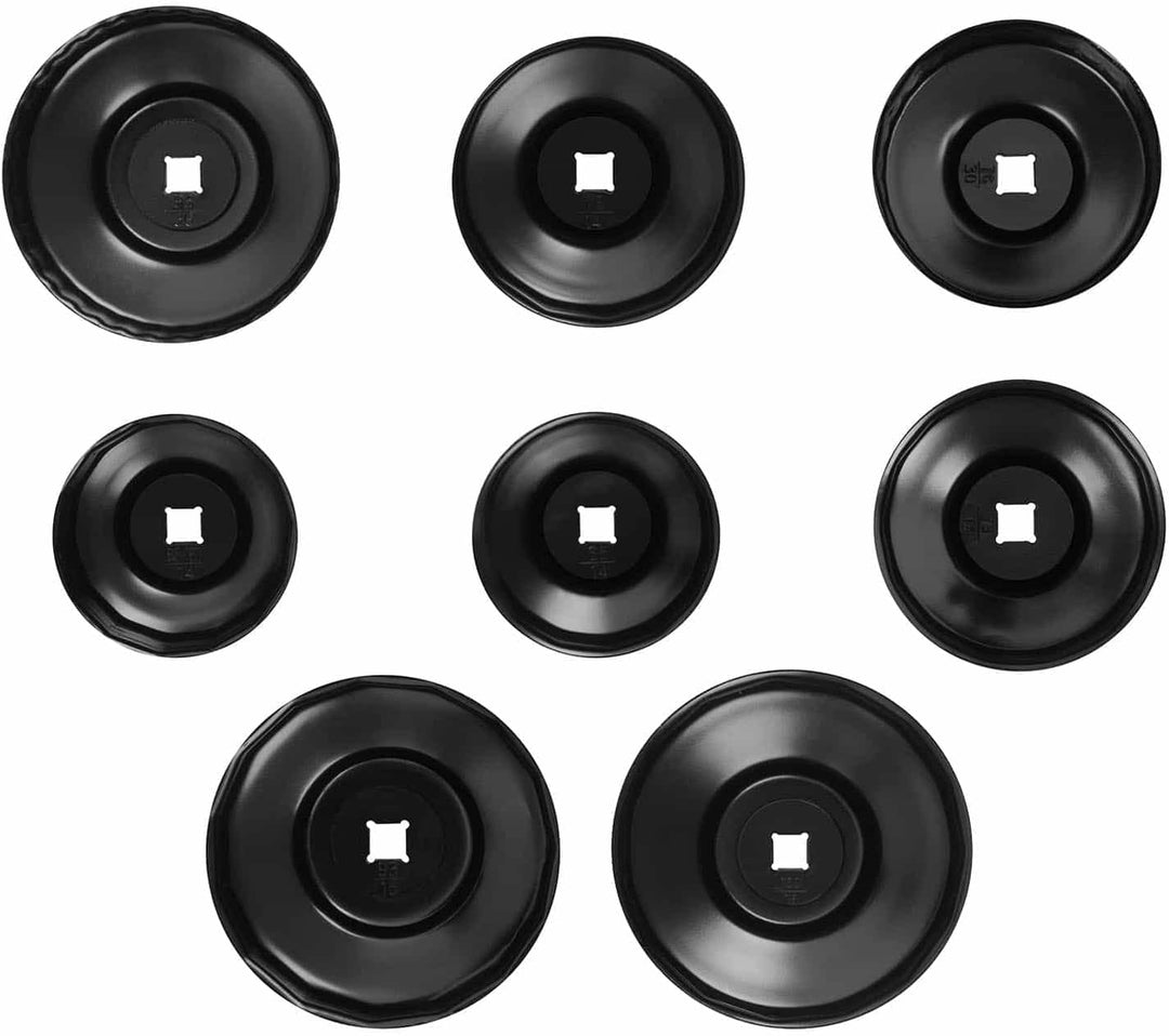 MSW MSW-OFC-11 Ölfilterschlüssel Set 16-teiig für Ölfilterkappen Ölfilter Werkzeug universell