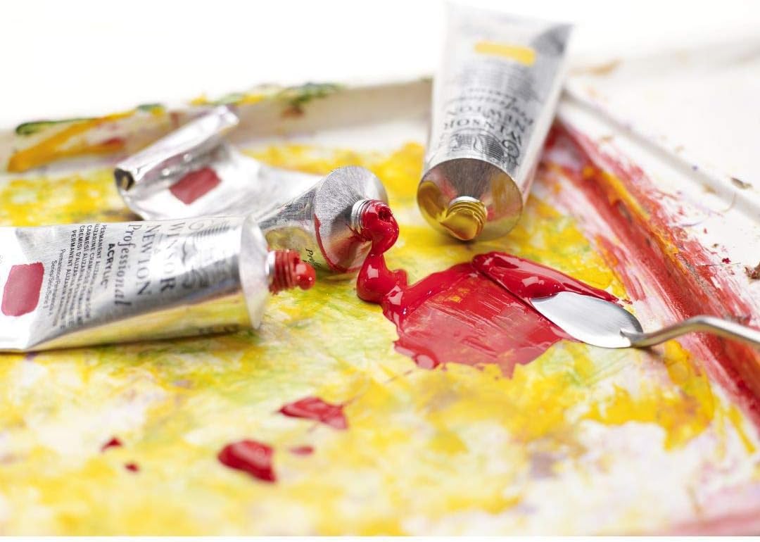 Winsor &amp; Newton 2337421 Professional Acrylfarbe in Künstlerqualität, hohe Farbbrillanz &amp; Deckkraft,