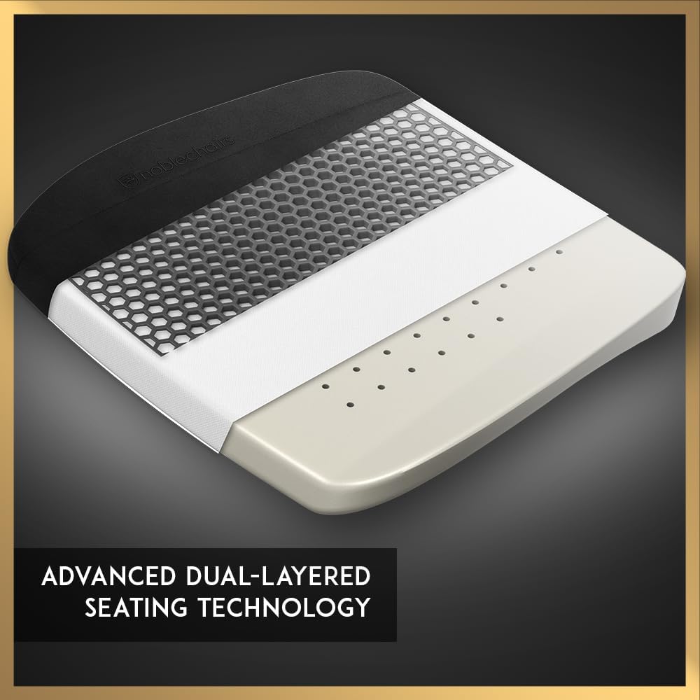 noblechairs Memory Foam Kissen-Set - Seat Pad Kopfkissen
