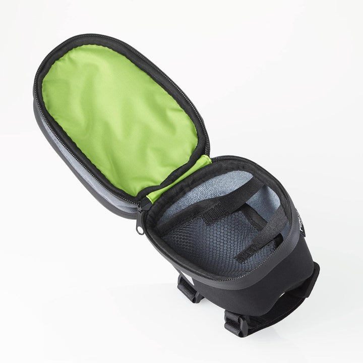 Fischer Premium Fahrradtasche | mit integrierter Smartphone-Tasche und Touchscreen-Schutzfolie | Obe