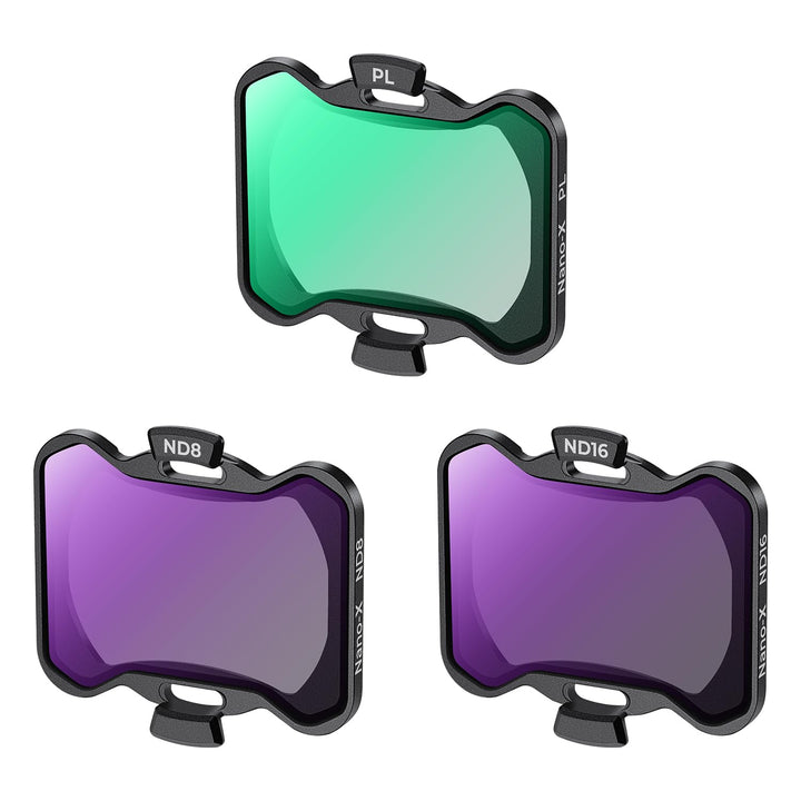 K&F Concept Avata 2 ND Filter Set, PL ND8 ND16 Filter 3 Stück kompatibel mit DJI Avata 2 PL+ND8+ND16