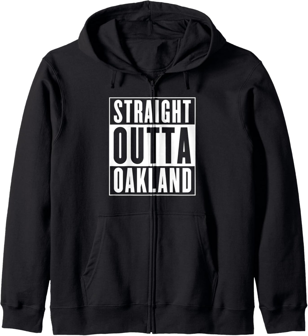 Straight Outta Oakland Kapuzenjacke