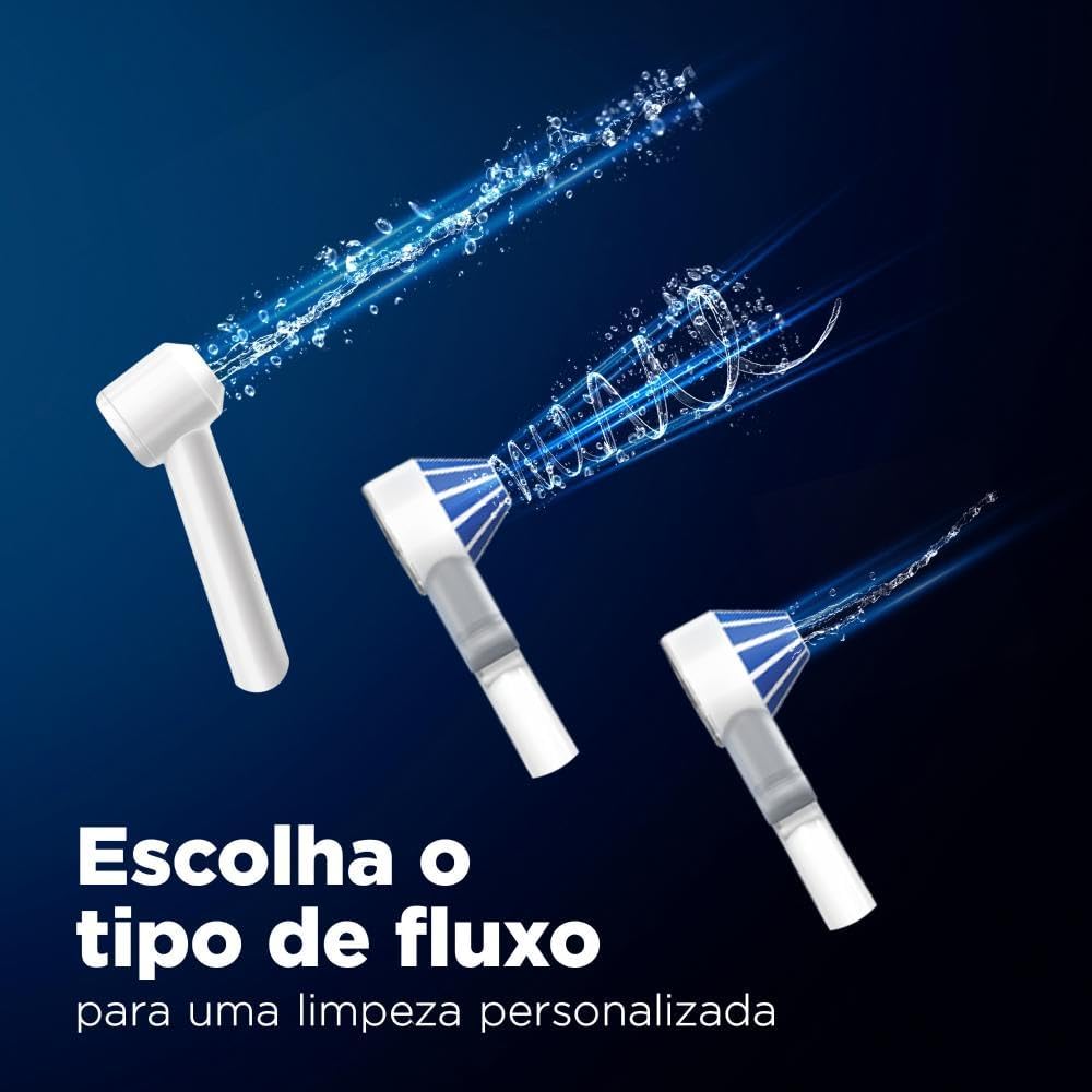 WaterFlosser Oral-B Wasserseide, entfernt bis zu 99,9% Plaque*, 5 Intensitätsstufen