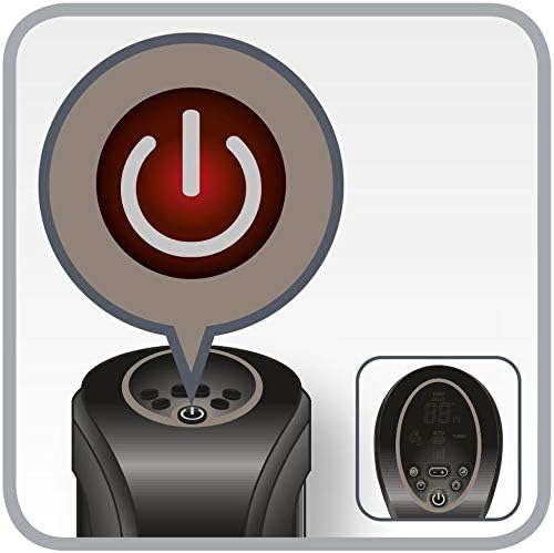 Rowenta SO9420 Intense Comfort Hot Keramik Turmheizventilator | Heizlüfter | 2400W | Elektro-Heizung