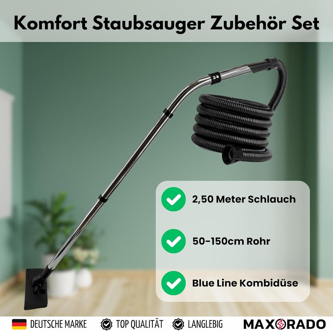 Bodendüse + Schlauch + Staubsaugerrohr Ersatzteile Set für Numatic Henry Hetty James Basil David Edw