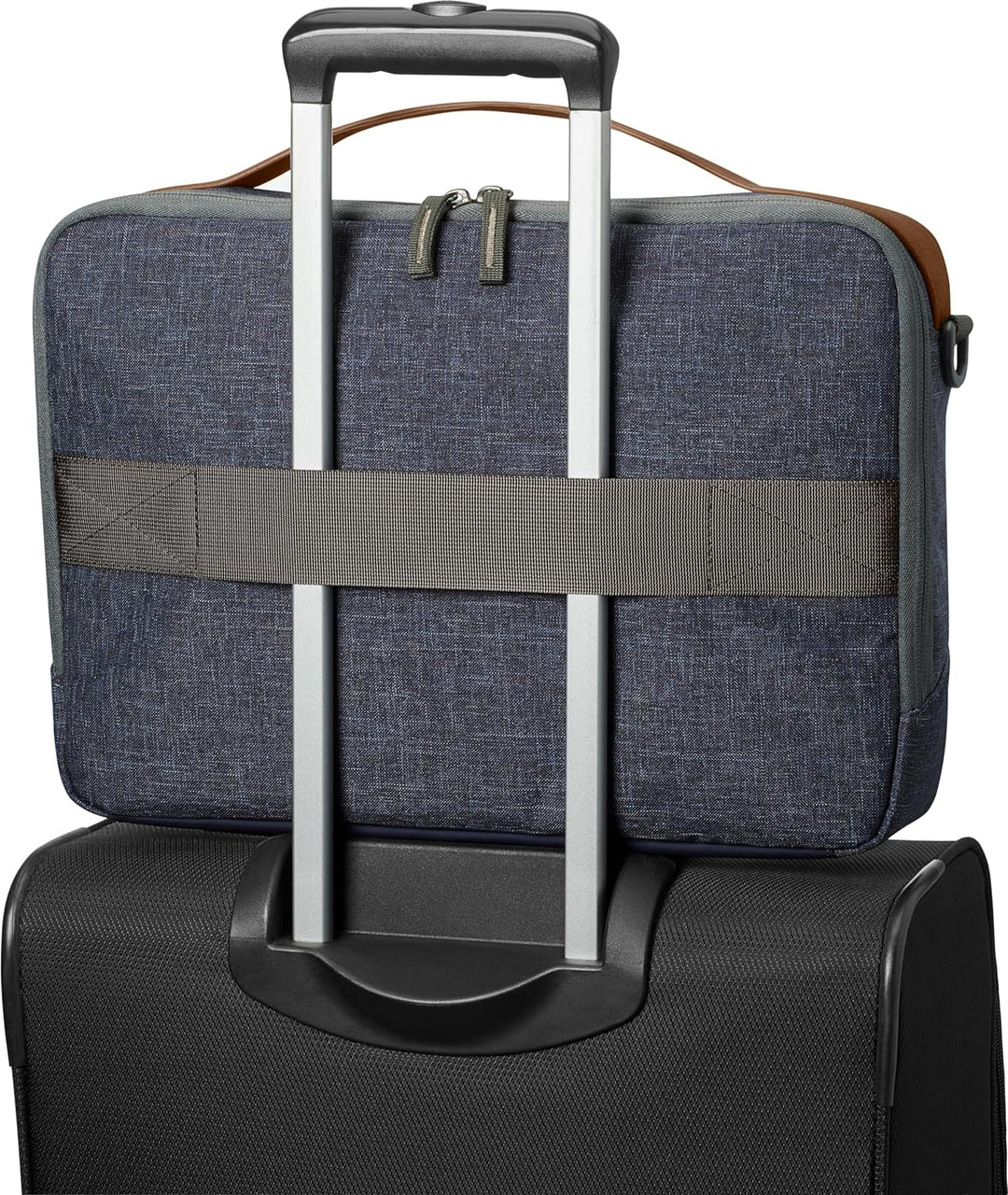 HP Renew Topload Umhängetasche | 15,6 Zoll | Blau | aus Ocean Bound Plastic (OBP)