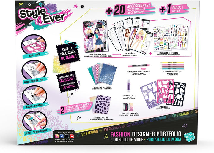 Canal Toys OFG 285 Style for Ever Designer-Fashion Portfolio 285-Canal Toys, Mehrfarbig