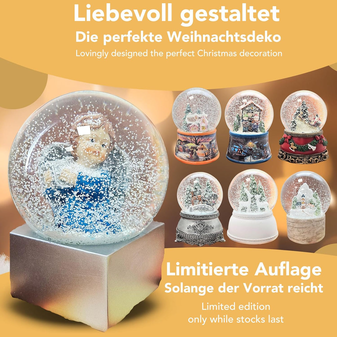 Schneekugel Weihnachten Pure-line (Silber), Silber