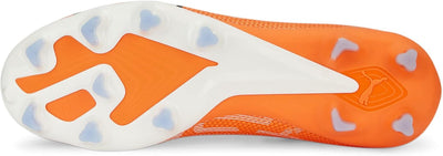 PUMA Damen Ultra Match Fg/Ag WN's Fussballschuh 39 EU Ultra Orange Puma White Blue Glimmer, 39 EU Ul