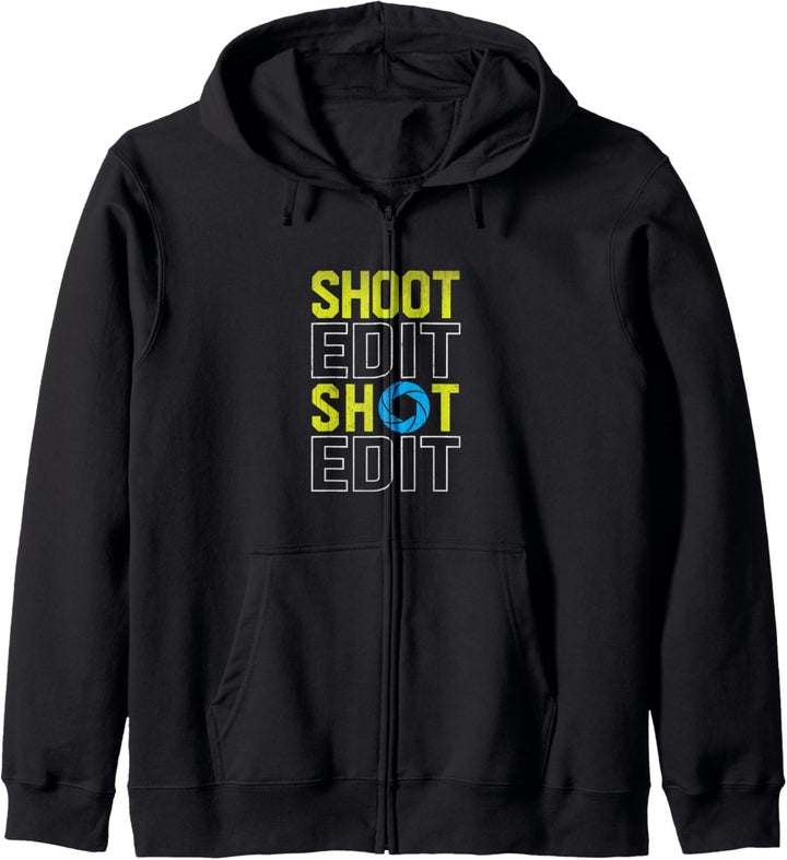 Shoot Edit Shot Edit Photography Kapuzenjacke