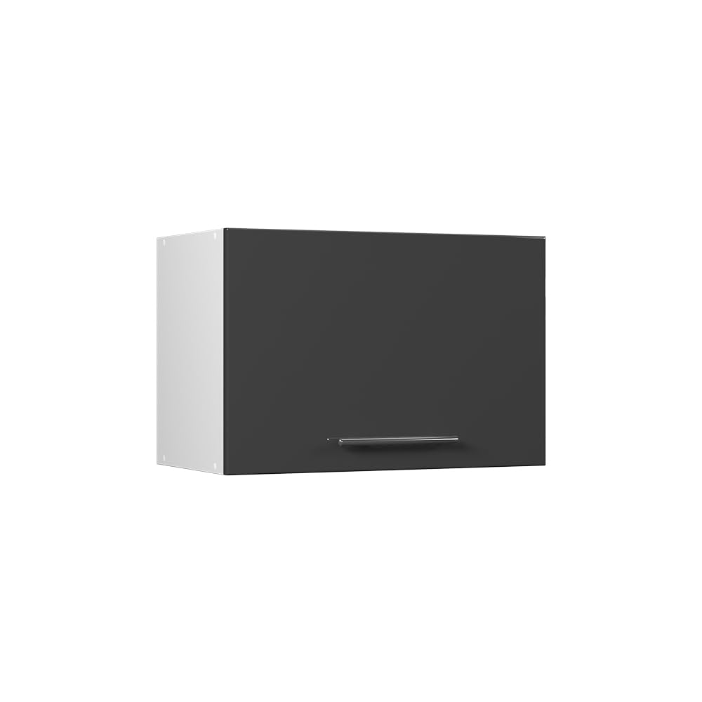 Vicco Hängeschrank Fame-Line, Anthrazit Hochglanz/Weiss, 60 cm | zur Kombination mit weiteren Module