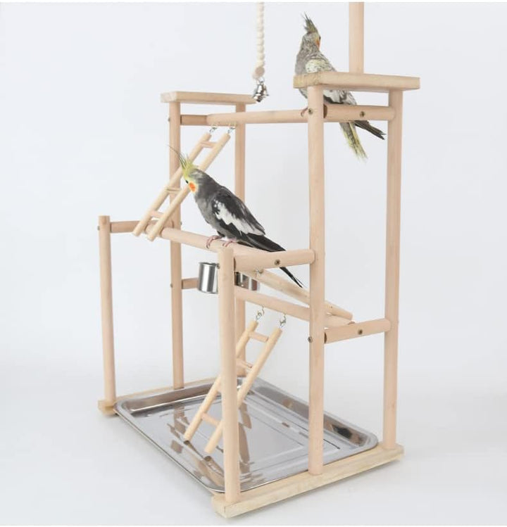 Wellensittiche Spielplatz, Vogelspielplatz, Spielplatz für wellensittiche, Parrot playstand, Vogelsp