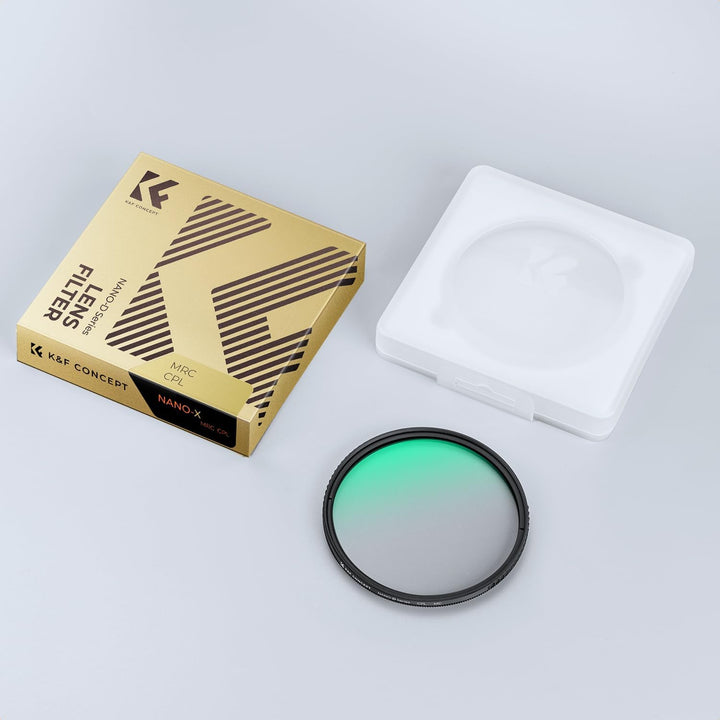 K&F Concept D-Serie 95mm Slim Zirkularer Polfilter Polarisationsfilter CPL Filter Cirkular Polfilter