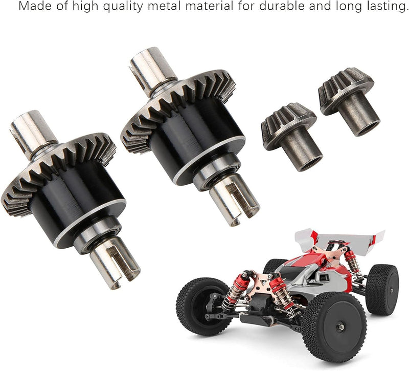 Differenzial für WLtoys, RC-Rennwagen Getriebe Differentialgetriebe Antriebszahnradsatz 1/14 RC-Diff