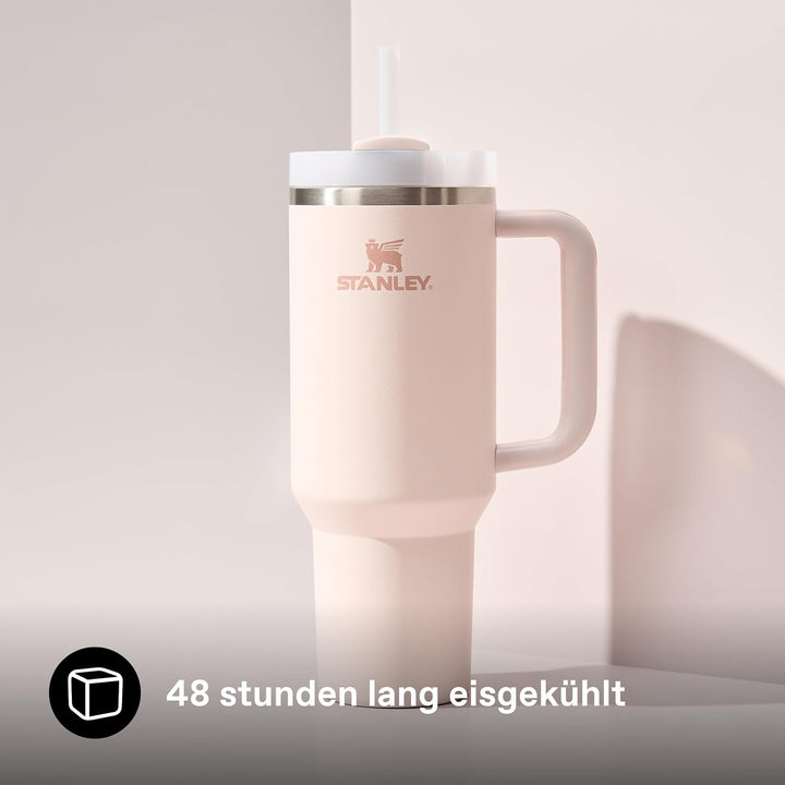 Stanley Quencher H2.0 Flowstate Trinkflasche Mit Strohhalm 1.2L - Thermobecher Kühlt 11 Stunden - 48
