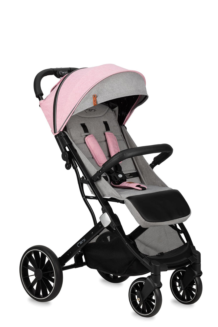 MoMi ESTELLE PLUS LIGHT Kinderwagen ab 6. Monat (bis 22 kg), klappbarer Buggy mit 5-Punkt-Sicherheit