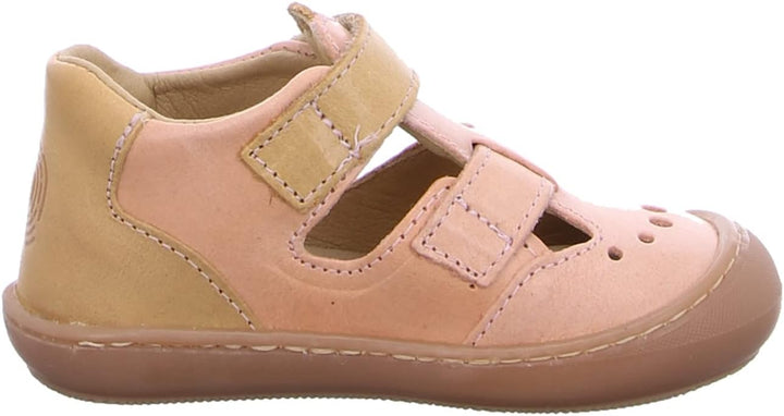 Däumling Sven Mädchen Sneaker 19 EU Schmal Chalk Lachs, 19 EU Schmal Chalk Lachs