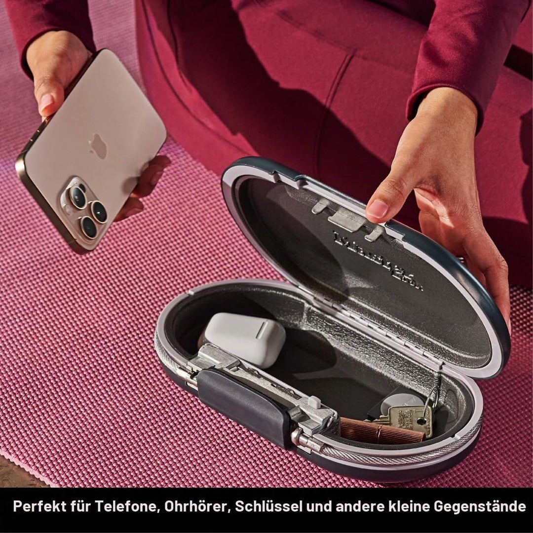 Master Lock 5900D Stellen Sie Ihre eigene Kombination tragbaren Safe EIN, Gunmetal Grey, 9-17/32 in.