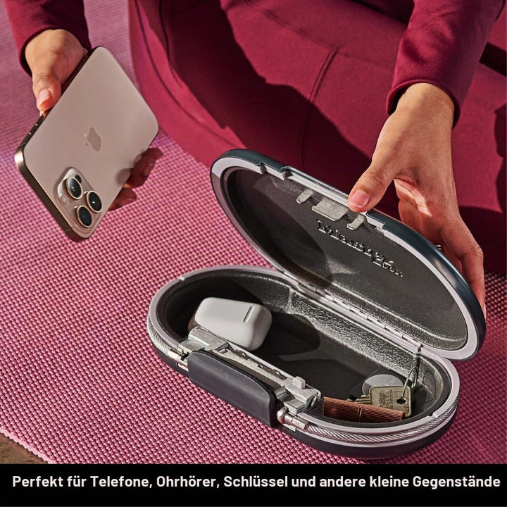 Master Lock 5900D Stellen Sie Ihre eigene Kombination tragbaren Safe EIN, Gunmetal Grey, 9-17/32 in.