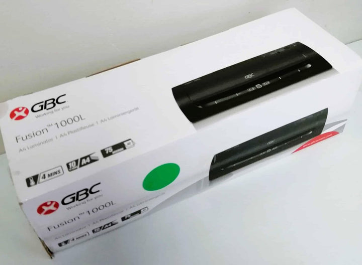 GBC Laminiergerät A4 Fusion 1000L, High Speed Laminieren, 4 min Aufwärmzeit, Heiss-/ Kaltlaminieren,