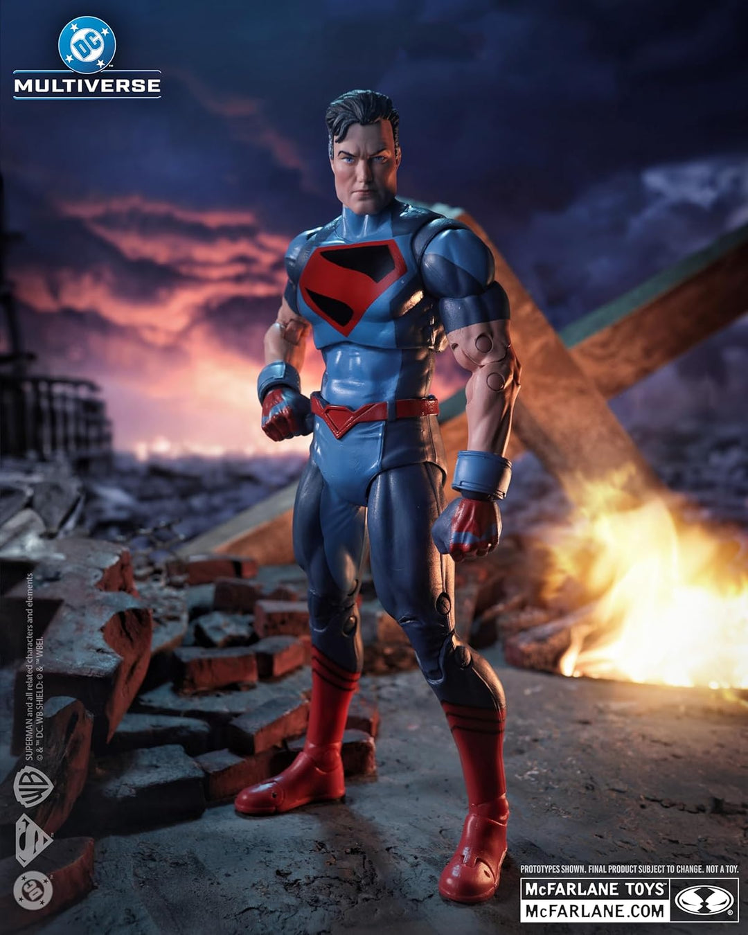 Superman & The Authority DC Multiverse Action Figure Superman 18 cm