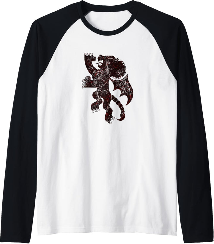 Disney Pixar Onward Manticore's Tavern Wappen Raglan