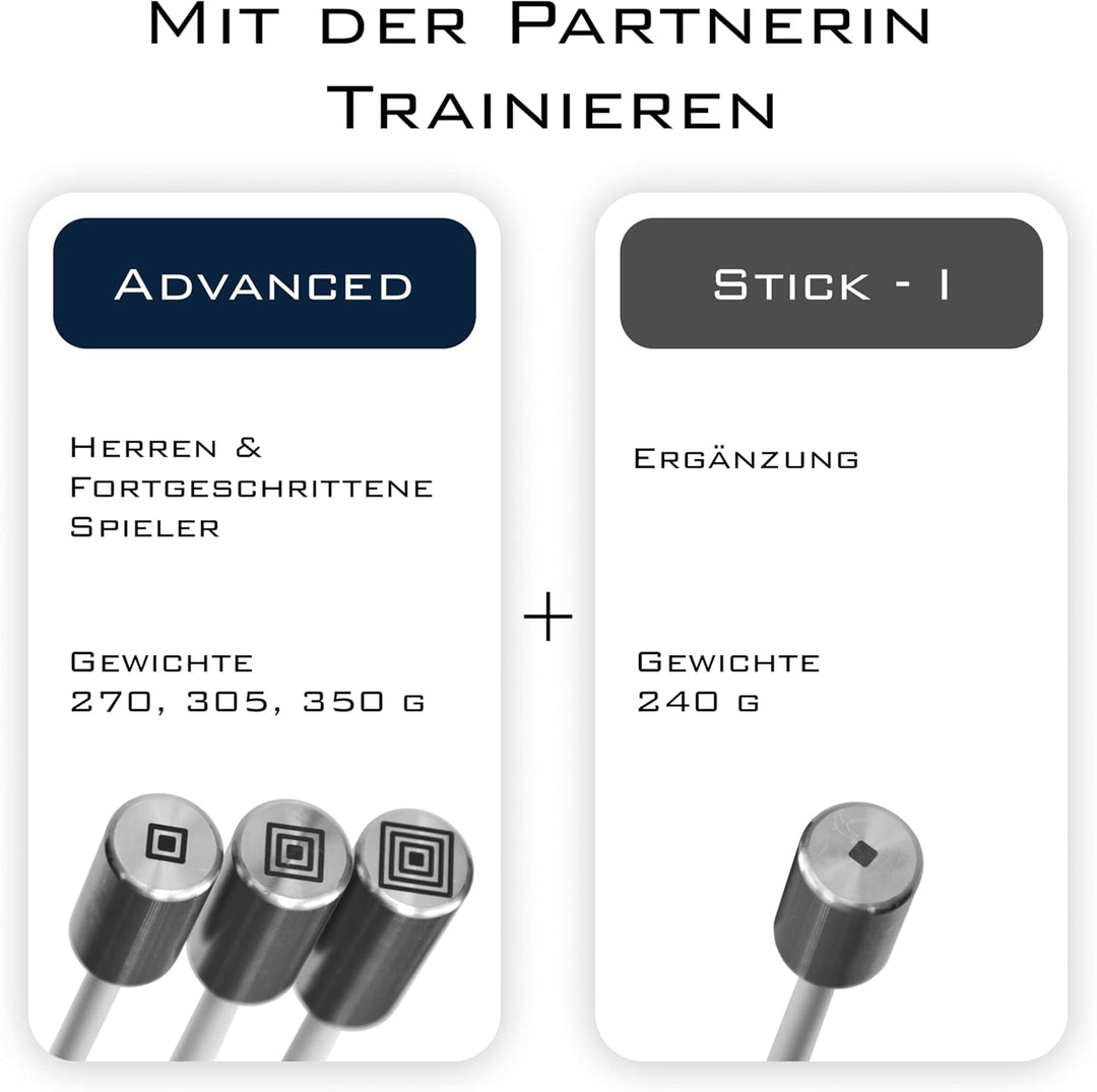 Speed-Sticks - Der Golf Schwungtrainer für mehr Geschwindigkeit, längere Schläge und EIN besseres Sp