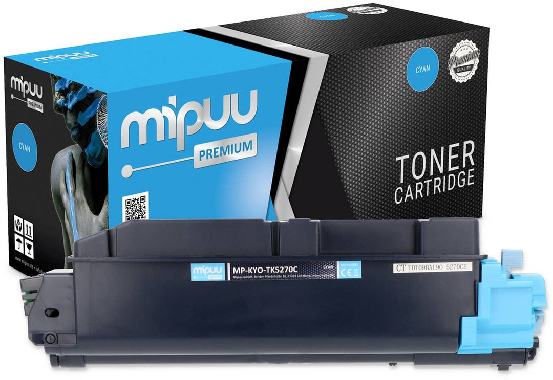 Mipuu Toner kompatibel zu Kyocera TK-5270C Cyan für Kyocera Ecosys M6230 M6230CIDN M6230CIDN/KL3 M66