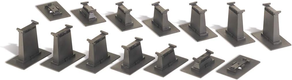 Bachmann Züge 14 PC. E-Z Track Graduated Pier Set