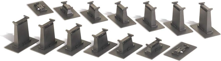 Bachmann Züge 14 PC. E-Z Track Graduated Pier Set