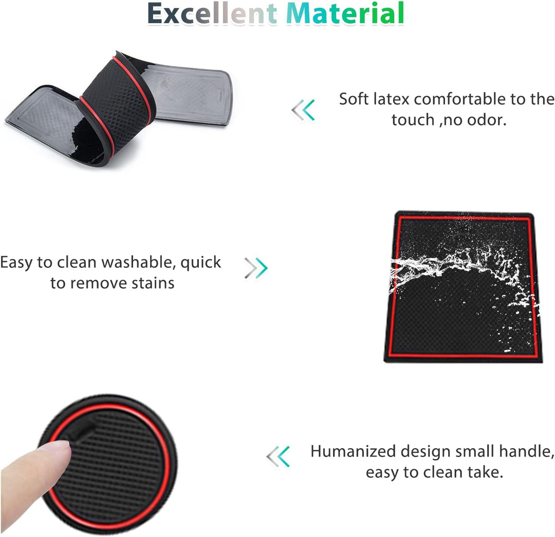 GAFAT Kompatibel mit Neu FIAT Panda City Cross/Hybrid 2021-2023 Antirutschmatten, Panda Cross 2022 G