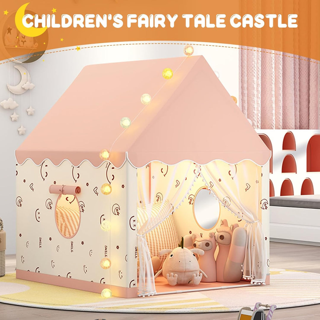 Ergocar Kinderzelt Innenräume Im Freien Game House Castle Mit Matte Ball Light Cloud Butterfly Geeig