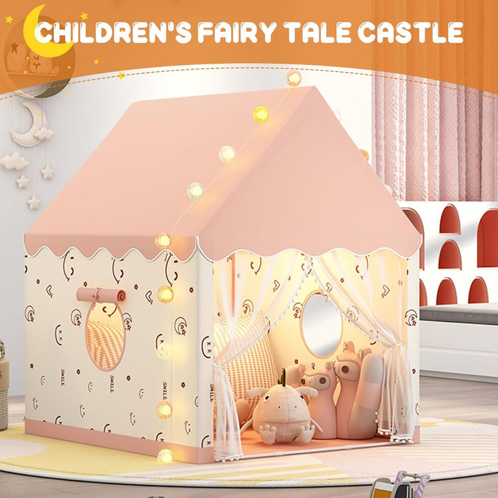 Ergocar Kinderzelt Innenräume Im Freien Game House Castle Mit Matte Ball Light Cloud Butterfly Geeig