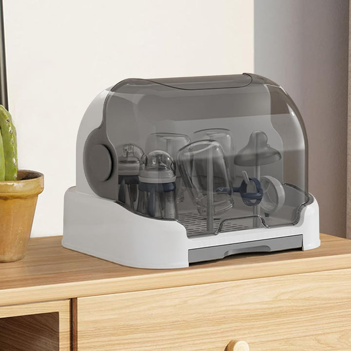 Generisch Babyflaschen Aufbewahrungsorganizer, Aufbewahrungsbox Mit Deckel Für Flaschen, Platzsparen