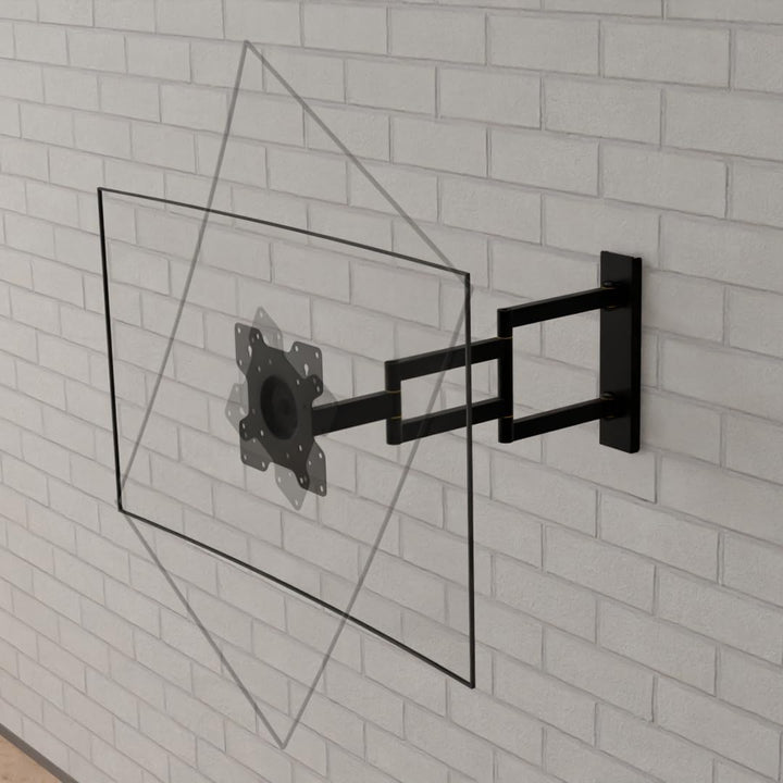 Axis XL 70 cm TV Wandhalterung, Langer Schwenkarm Wandabstand bis 70 cm, ausziehen, schwenken, drehe