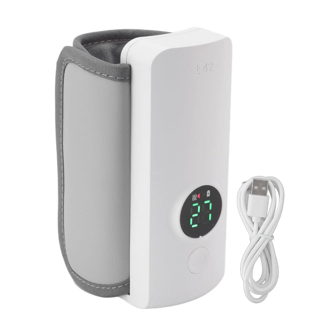 Babyflaschen-Kühltasche, ABS-Milchflaschen-Kühltasche, 18 W Tragbares Baby-Fütterungsgerät mit USB-A