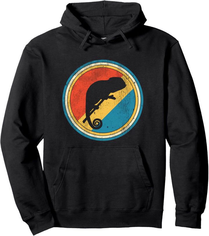 Vintage Chamäleon - Reptil Pullover Hoodie