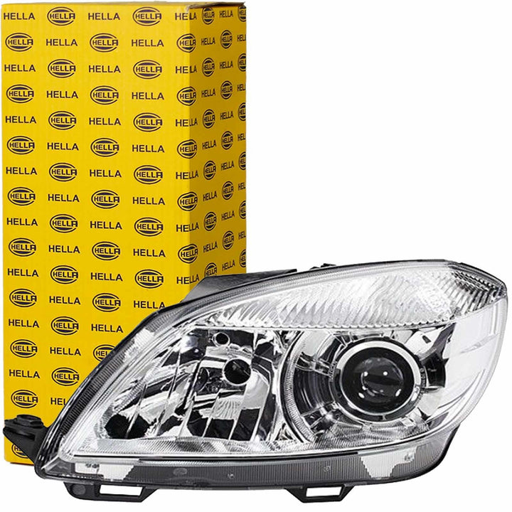 HELLA 1EL 010 417-371 DE/FF/Halogen-Hauptscheinwerfer - links - für u.a. Skoda Fabia II (542) Links