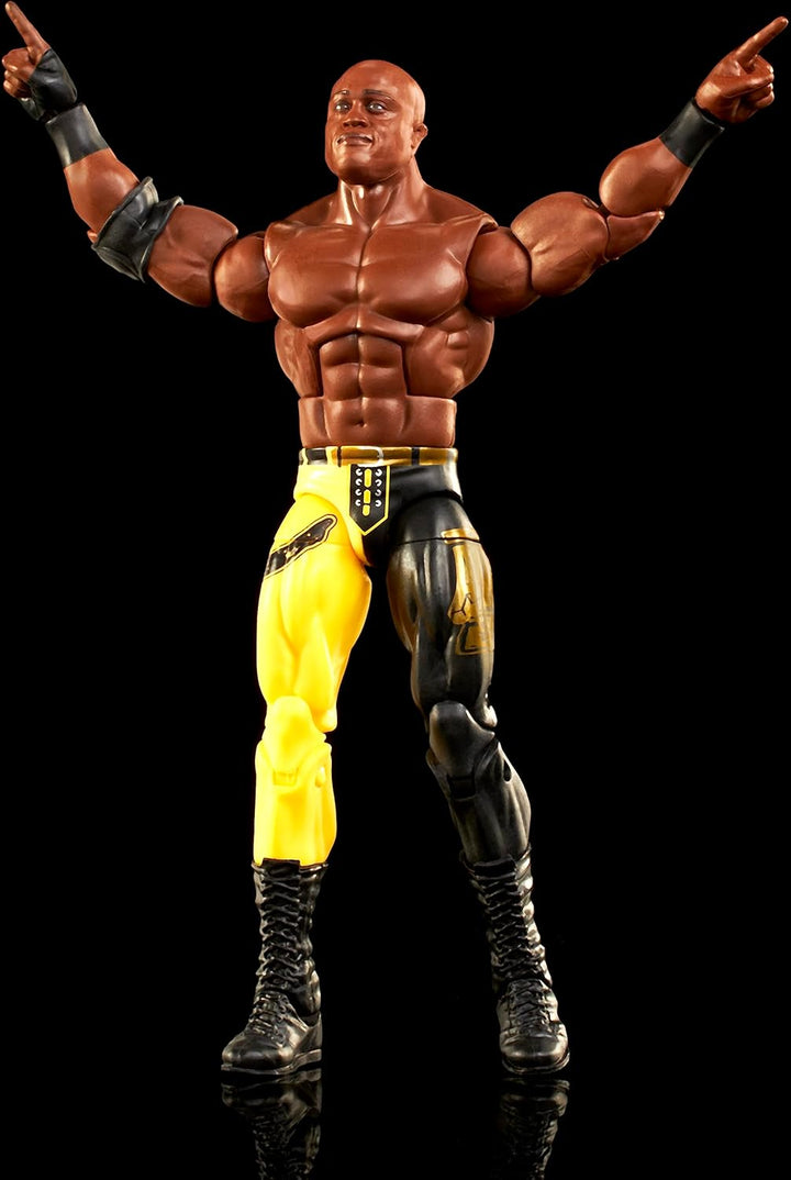 Mattel WWE Bobby Lashley Elite Collection Actionfigur mit Zubehör, Artikulation und naturgetreuem De
