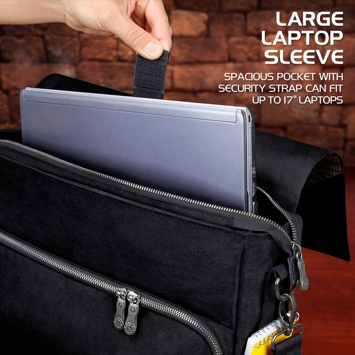 ENHANCE Player's Essentials DND-Tasche, Sammleredition - Umhängetasche aus Drachenhaut für 2–4 Büche