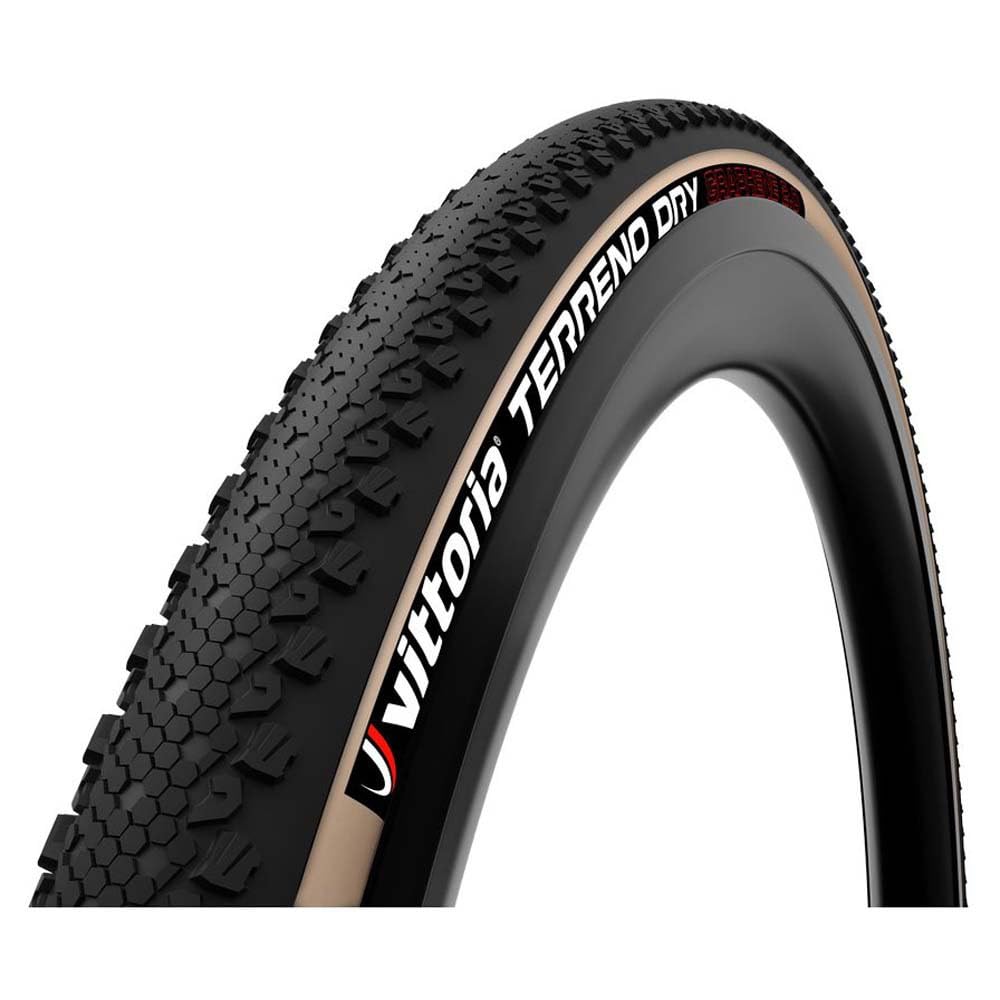 VITTORIA Tyv0451 Terreno Dry 700 x 47 C Gravel Blk Tan G2.0 Reifen, braun, 700 x 47c