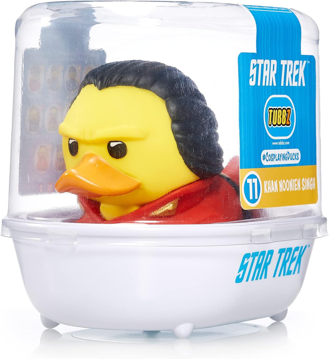 TUBBZ Star Trek Khan Sammel-Enten-Vinylfigur - Offizielle Star Trek Merchandise - TV, Filme &amp; Videos