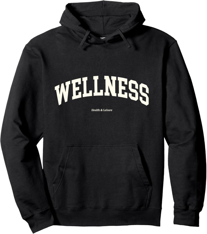 Wellness Retro Health Club Sportliche 90er Jahre Athleisure Aesthetic Pullover Hoodie
