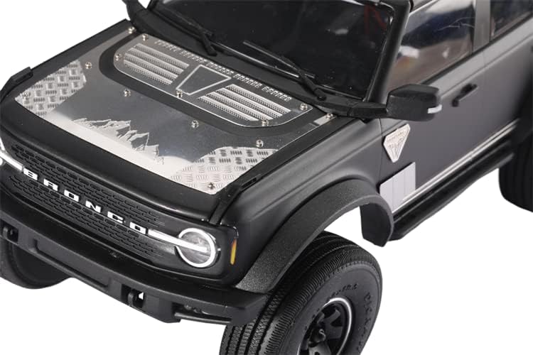 Middle Trim Panel Plate of Engine Cover for Traxxas 1:18 TRX4M Ford Bronco Crawler 97074-1 Upgrades